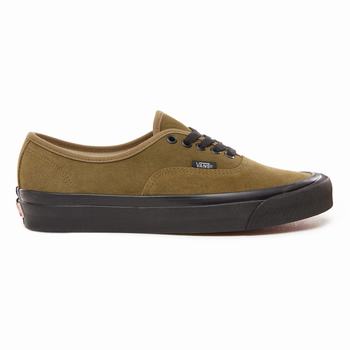 Vans Anaheim Factory Authentic 44 Dx - Miesten Tennarit - Oliivinvihreä